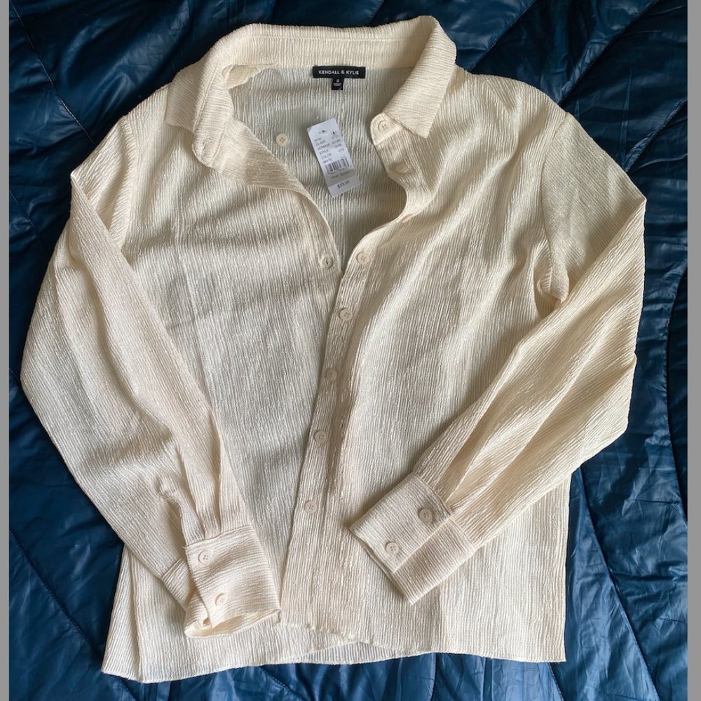 Kendall & Kylie Button Up Blouse
